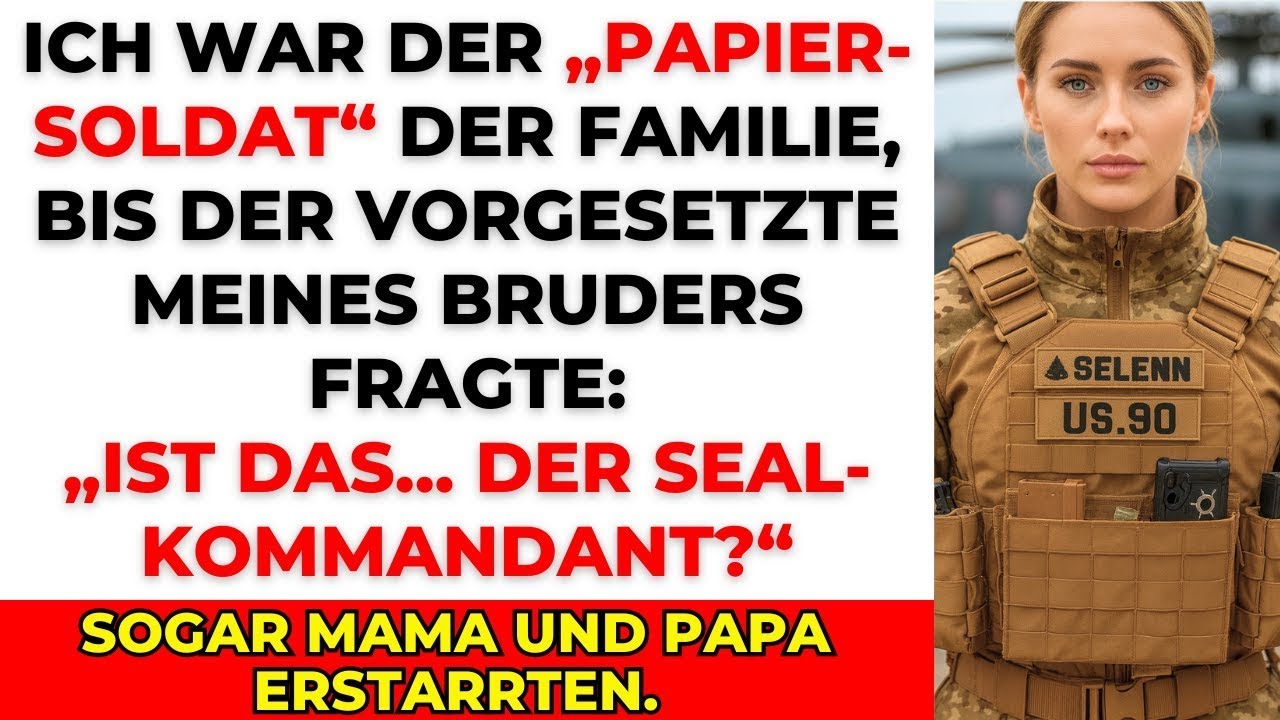 Sie nannten mich einen Witz – Doch der Offizier meines Bruders erkannte meinen Rang