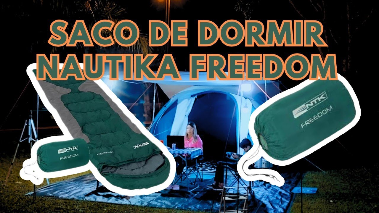SACO DE DORMIR NAUTIKA FREEDOM E DICAS DE CAMPING NO INVERNO