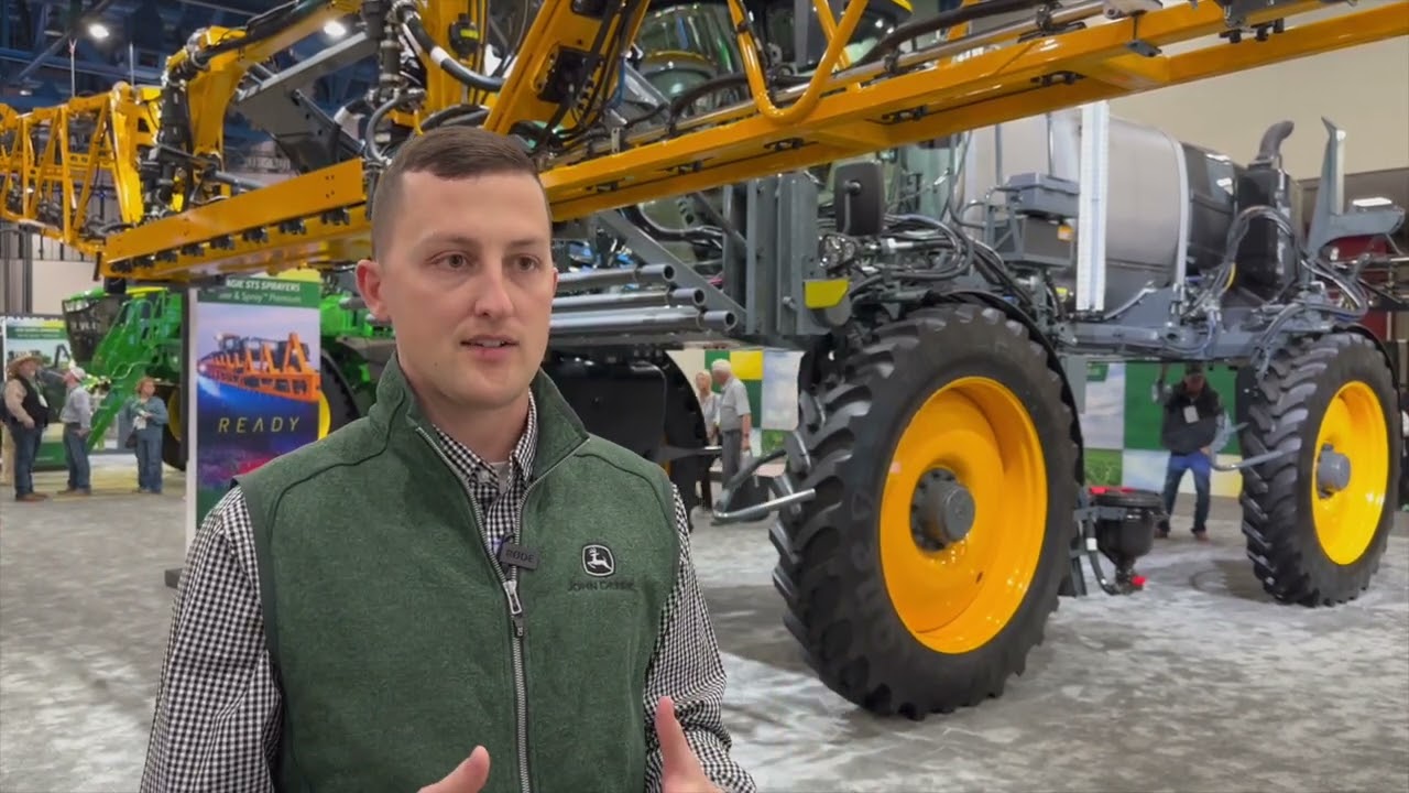 AI-enabled See & Spray™  technology now available on Hagie STS sprayers