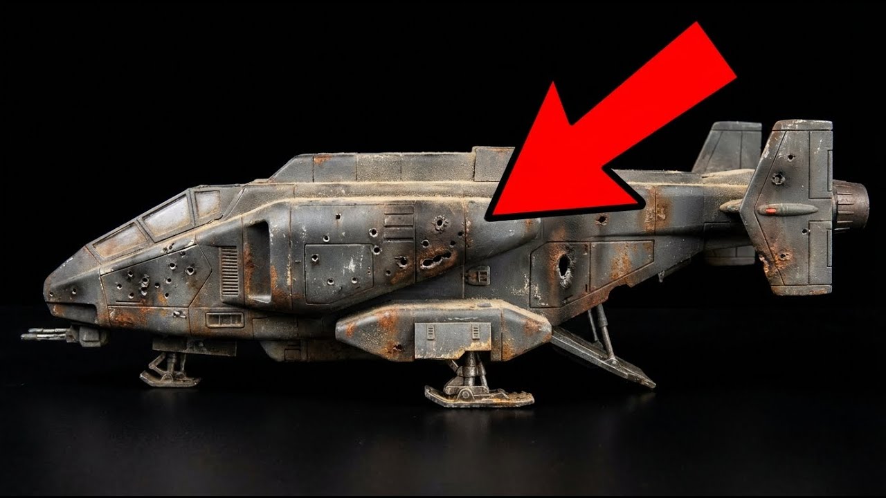 POV ASMR Restoration | Aliens Dropship – Battle-Damaged Revival