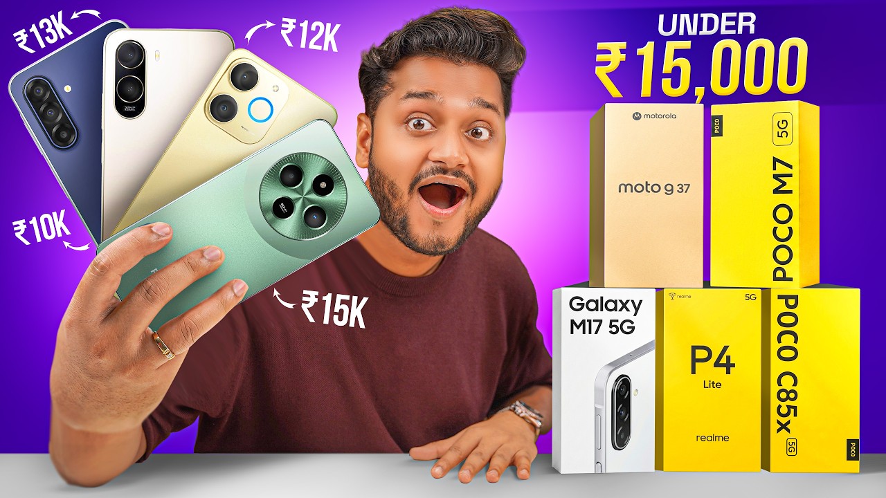 Best Smartphone Under ₹15,000 (2026)