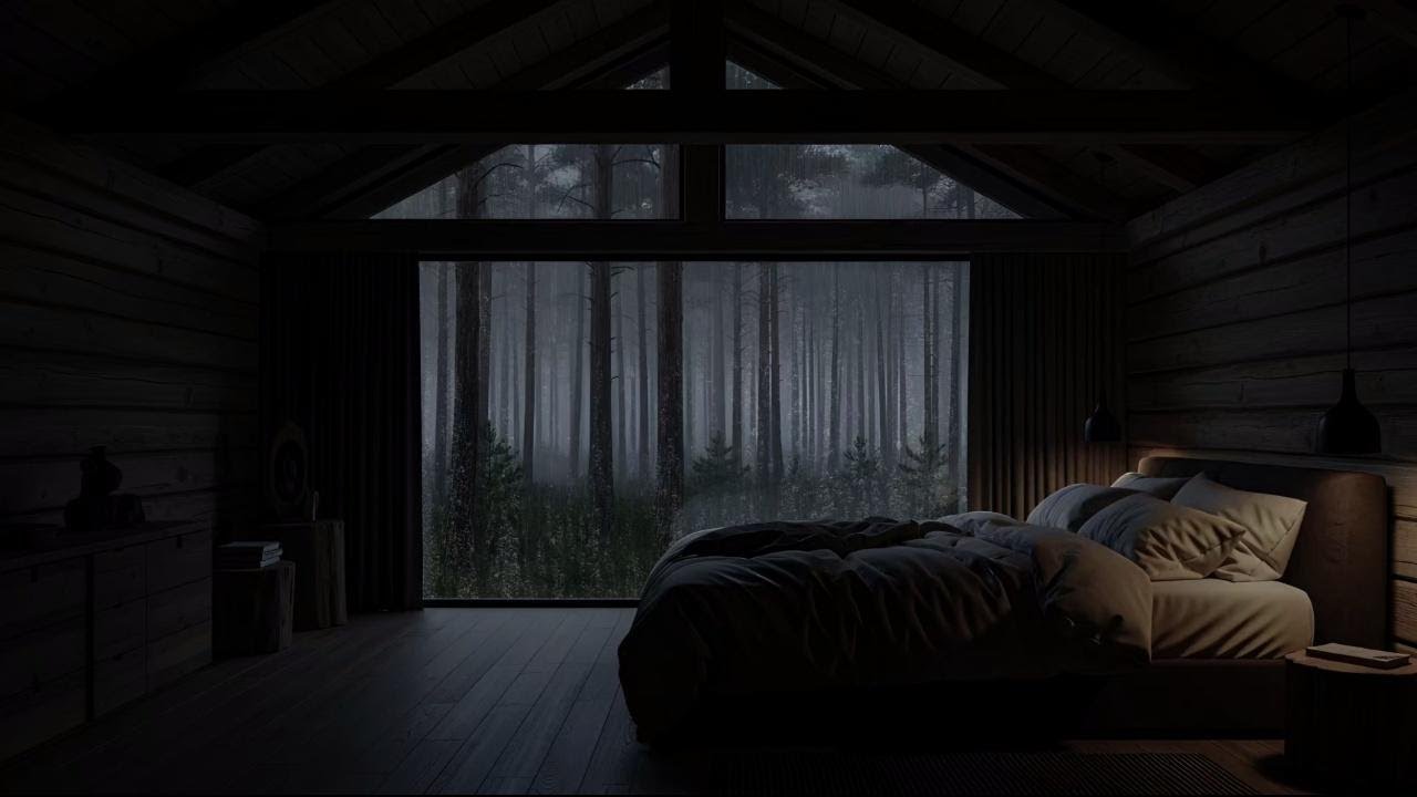 Relaxing Piano Music with Rain Sounds for Deep Sleep and Emotional Stress Recovery