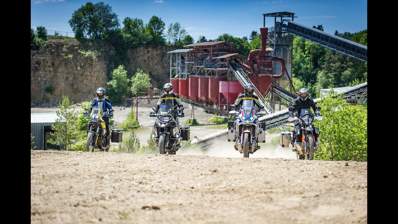 (DE) BMW R1250GS vs. Honda CRF 1100 Africa Twin im Offroad-Test für Active Adventure