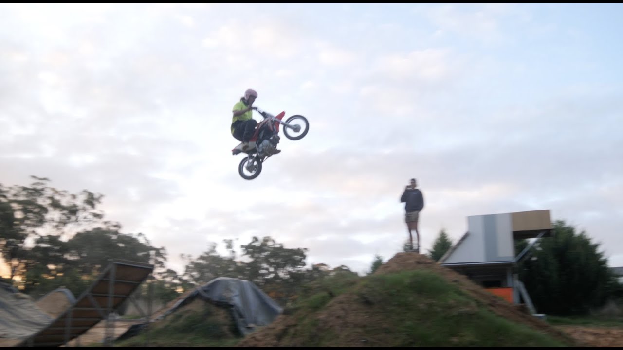 The New Pit Bike Ramp!
