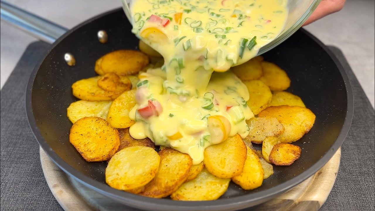Самый вкусный рецепт картофеля! Вы будете делать это каждый день! Простые и быстрые рецепты из карто