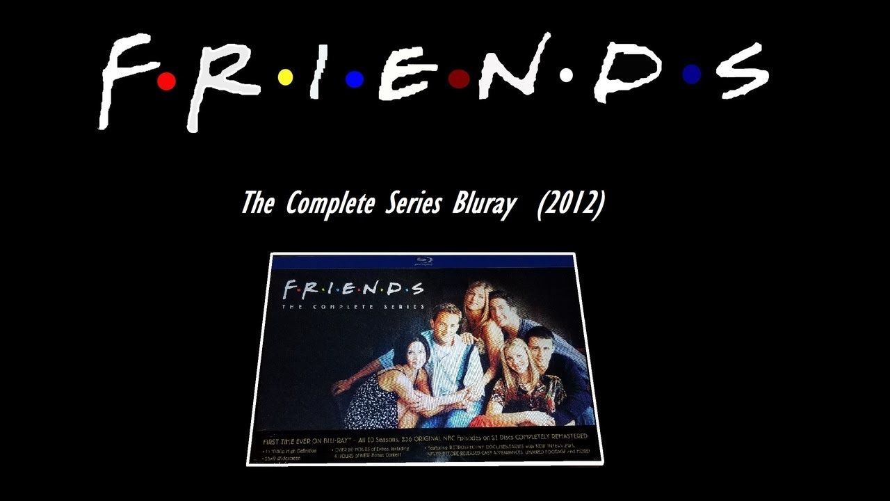 Unboxing F.R.I.E.N.D.S The Complete Bluray Series (2012) Release