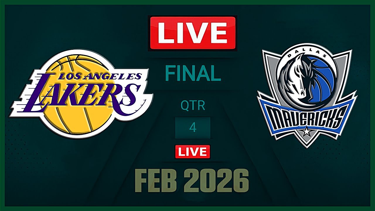 NBA LIVE!  Los Angeles LAKERS vs Dallas Mavericks   |  NBA Regular Season   |   NBA 2K26   |