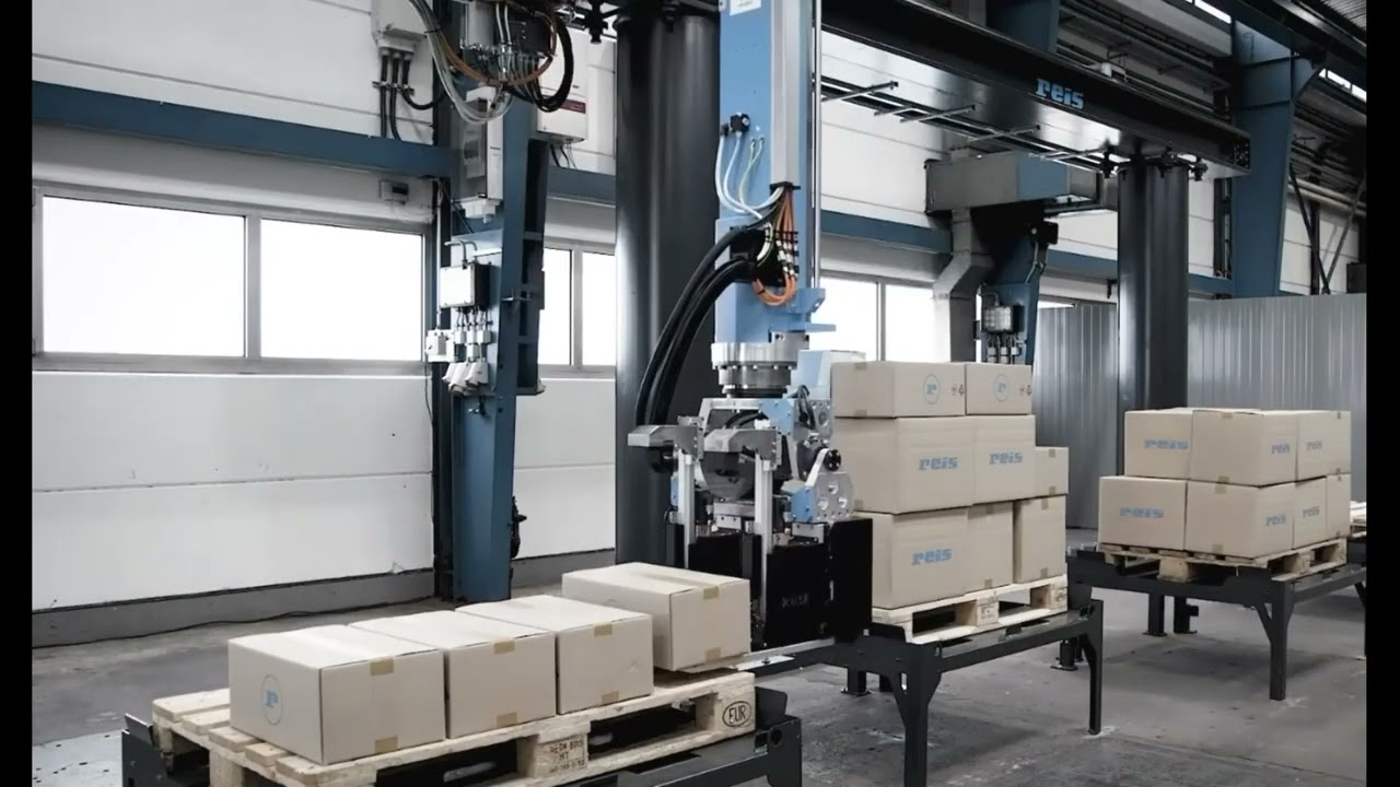 Mixed palletizing - RoboPick Goods to Robot