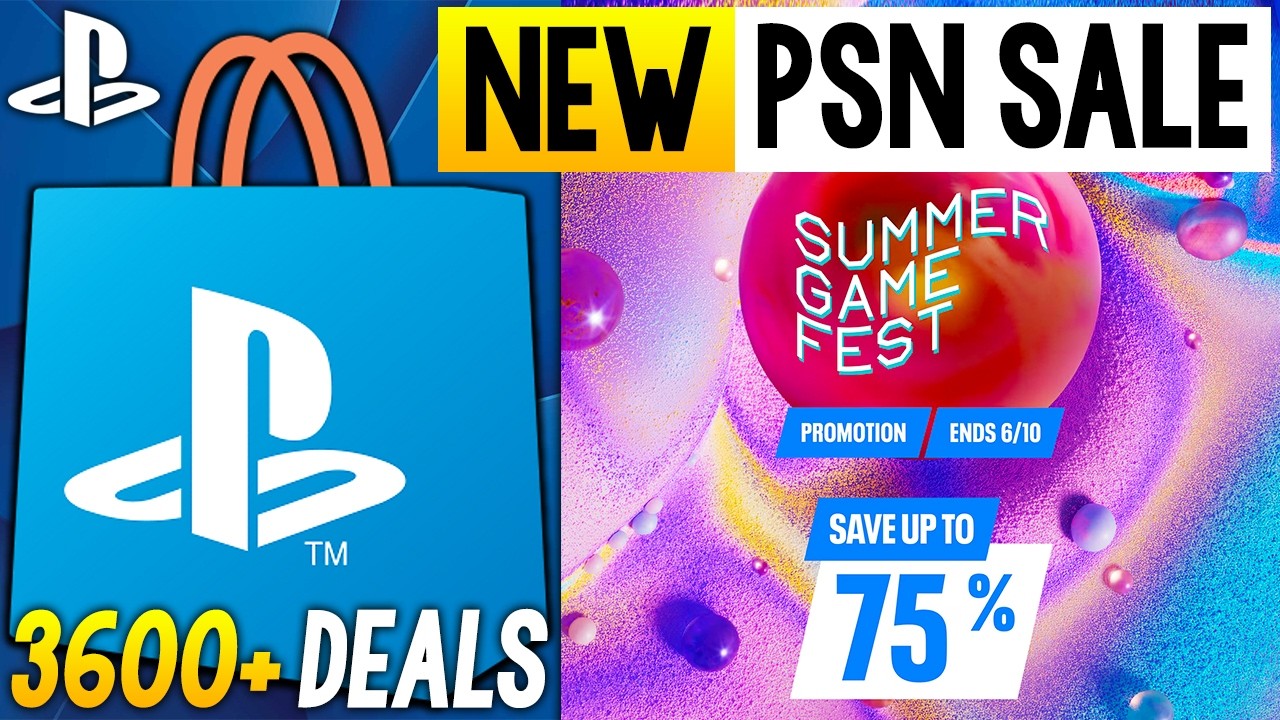 ГИГАНТСКАЯ НОВАЯ РАСПРОДАЖА В PSN УЖЕ НАЧАЛАСЬ! Летняя распродажа Game Fest 2026 &mdash; более 3600 пре...
