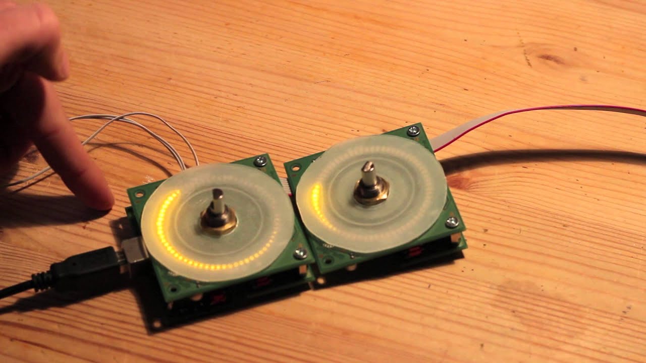 diy monome arc - early prototype