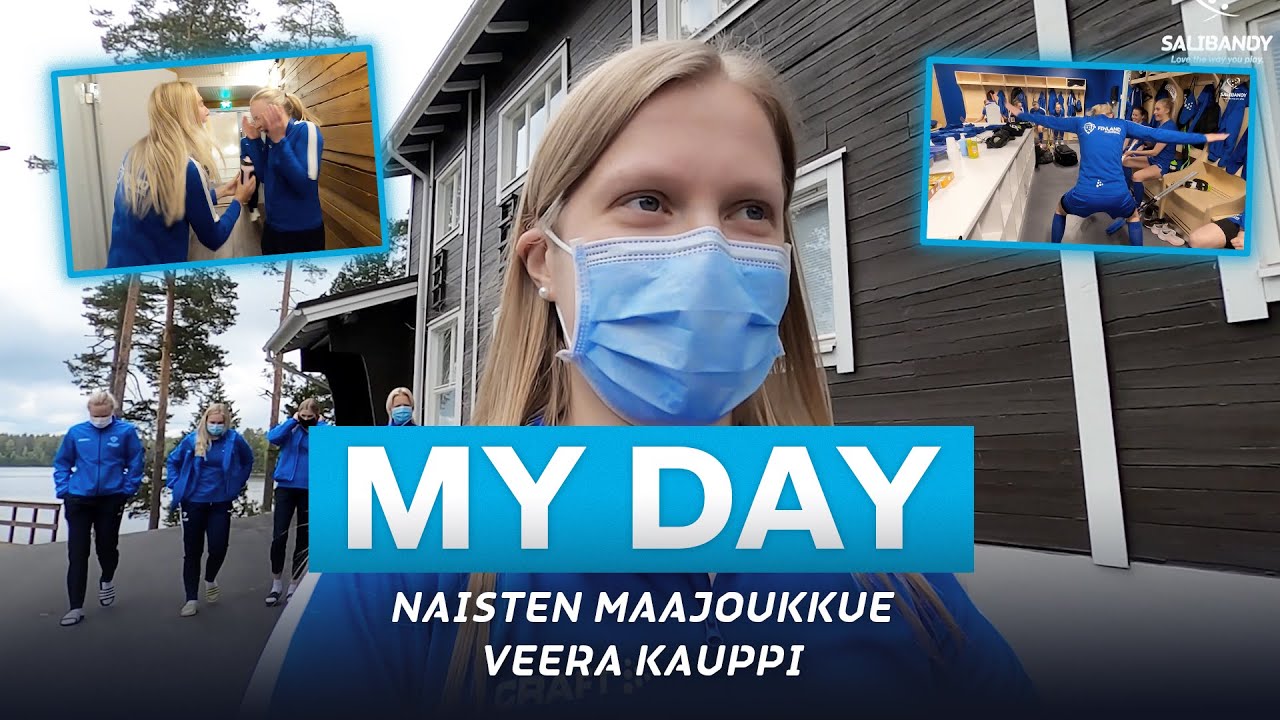 MY DAY: naisten maajoukkue - leiripäivä Veera Kaupin silmin