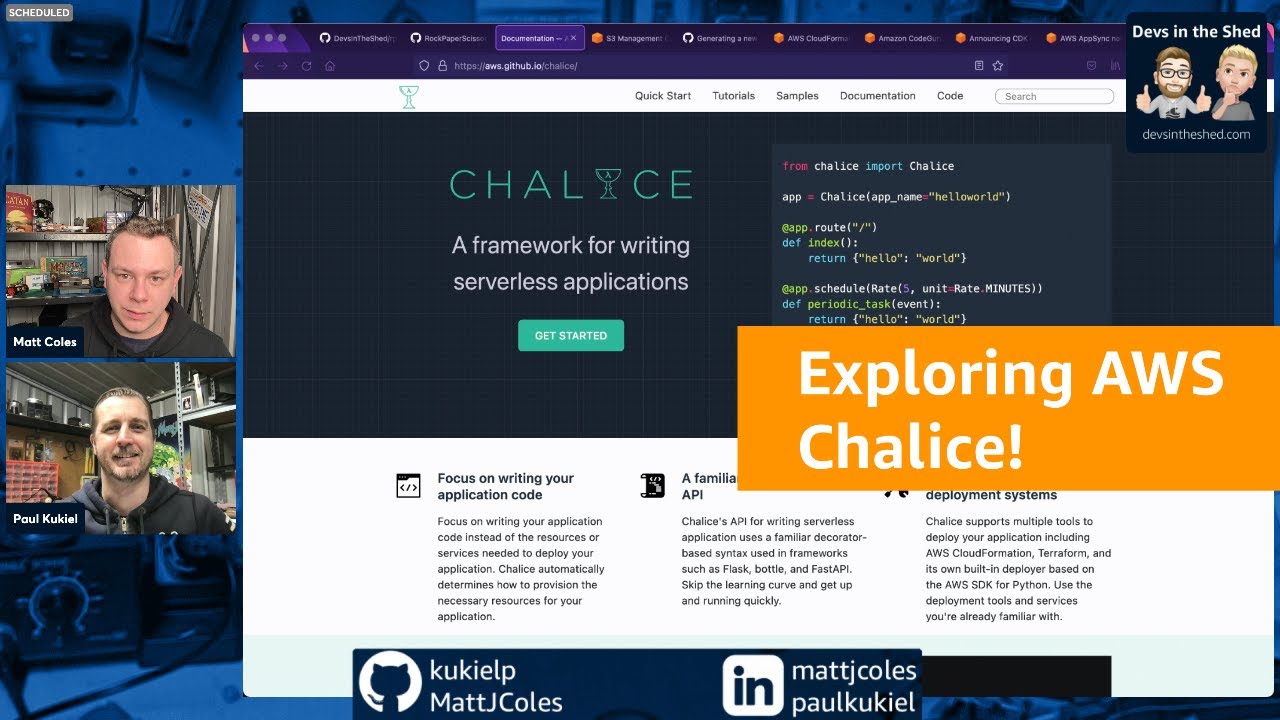 Exploring AWS Chalice - Serverless for Python