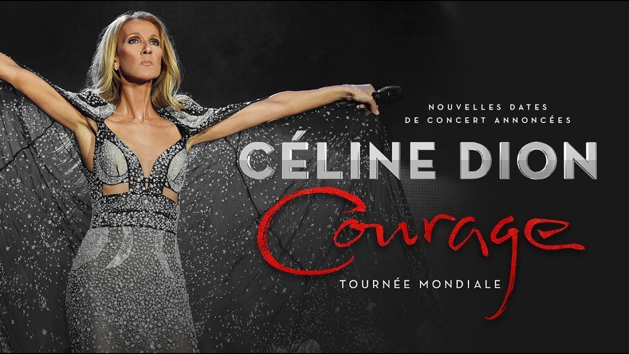 🎶 C&eacute;line Dion - Courage World Tour, un titre pour soutenir le confinement du Coronavirus.