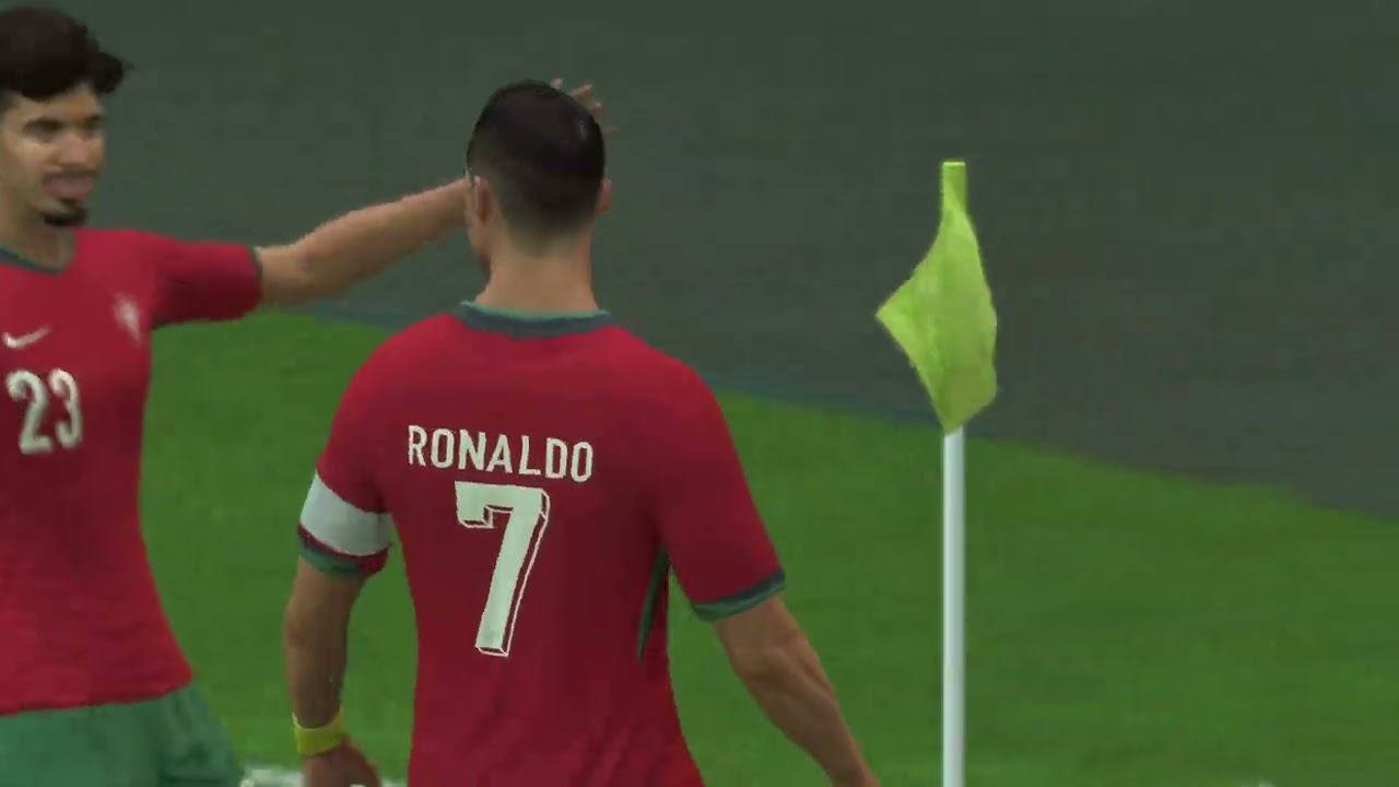 Ukraine vs Portugal | FC25 | Gameplay | #portugal #ukraine #ronaldo #messi #dybala #xbox  | 4K HDR