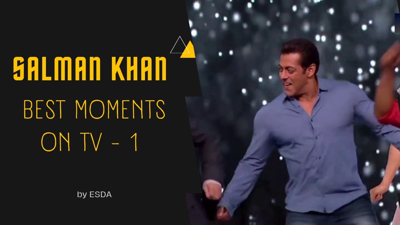 SALMAN KHAN - BEST MOMENTS ON TV - 1 #bollywood #entertainment #salmankhan #bollywoodsongs