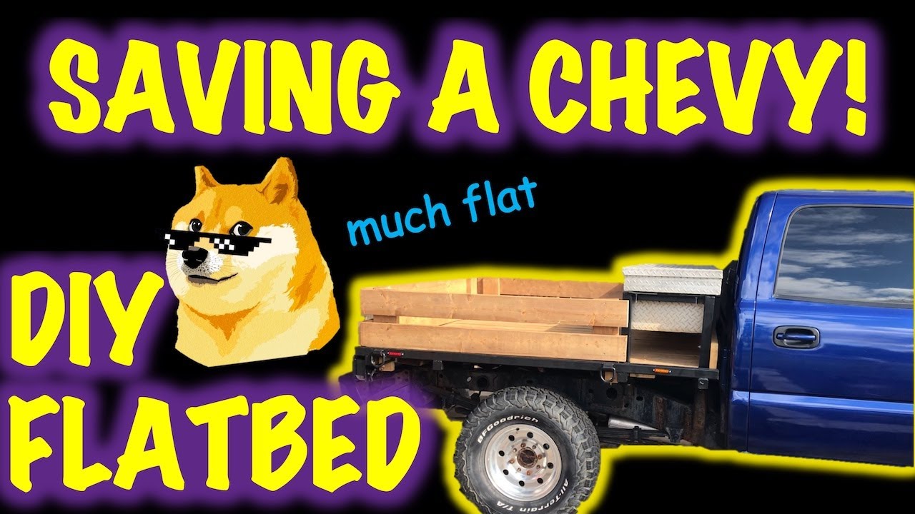 Saving a Chevy! - DIY flatbed