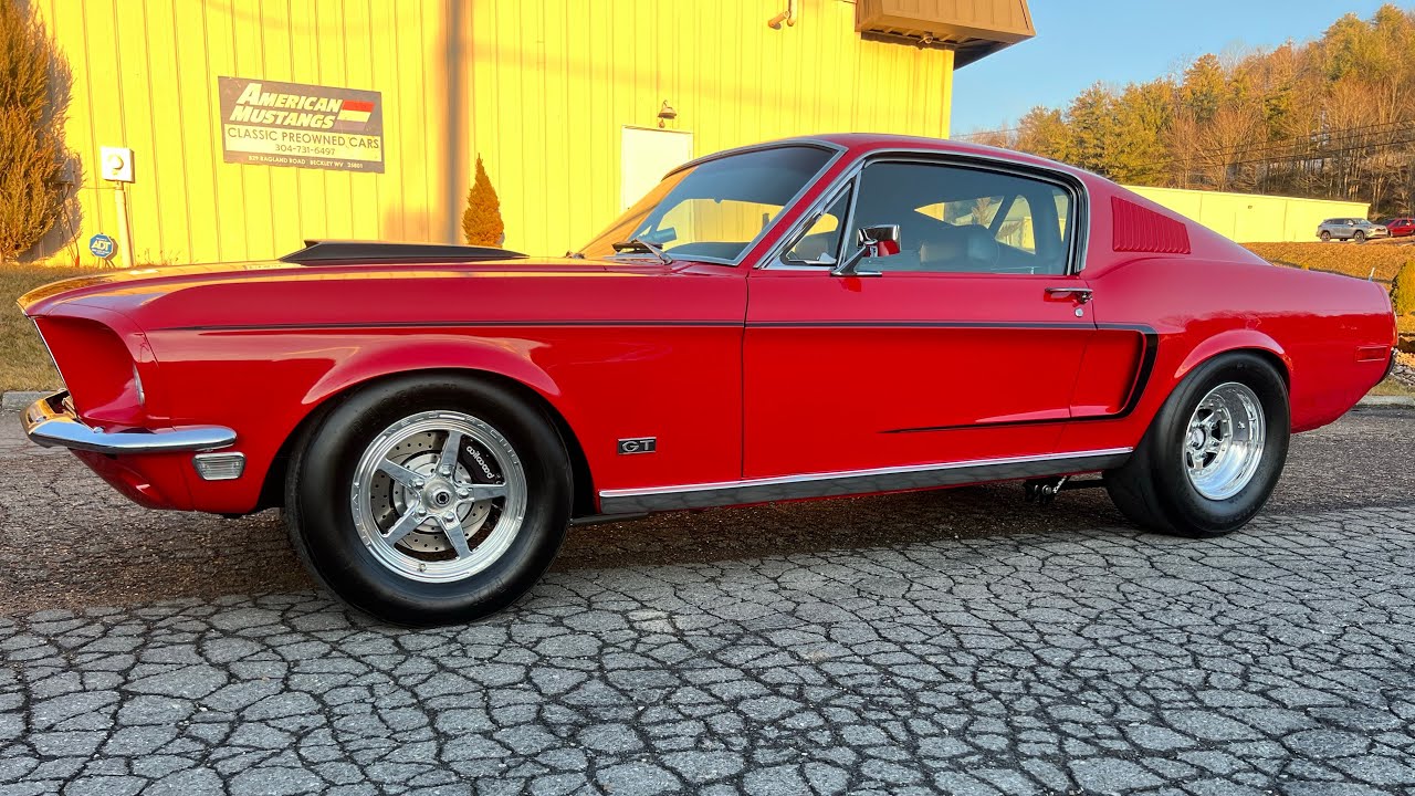 Ford Mustang Fastback 572 Boss 1968 года, шоу-кар с 4 скоростями!!!