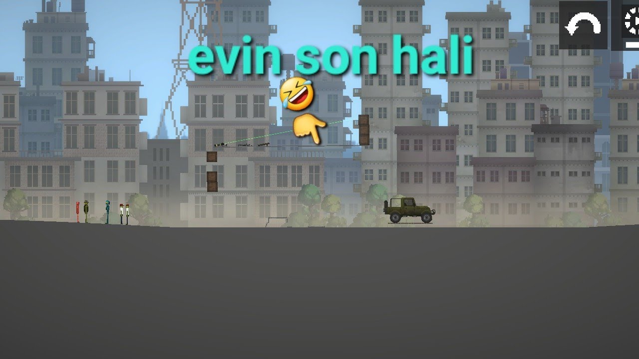 Melon Sandbox ama yaramaz çocuklar ev yok oldu