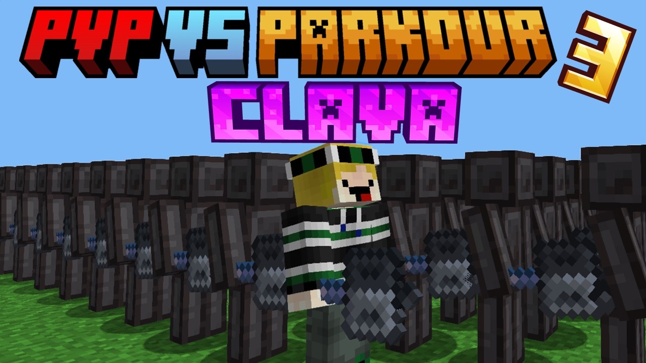 PVP VS PARKOUR - Ep 3 - | Evbo (Dublado)