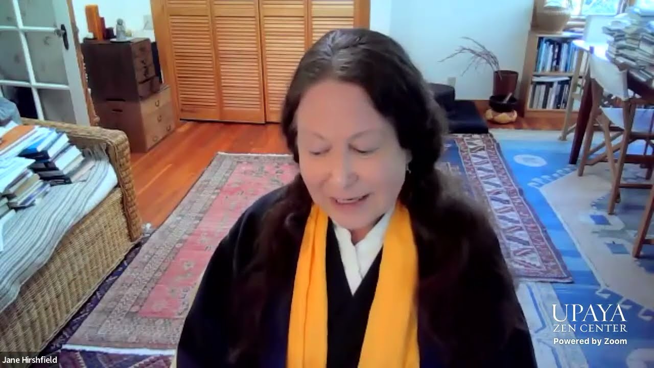 Zazen and Dharma Talk with Jane Hirshfield