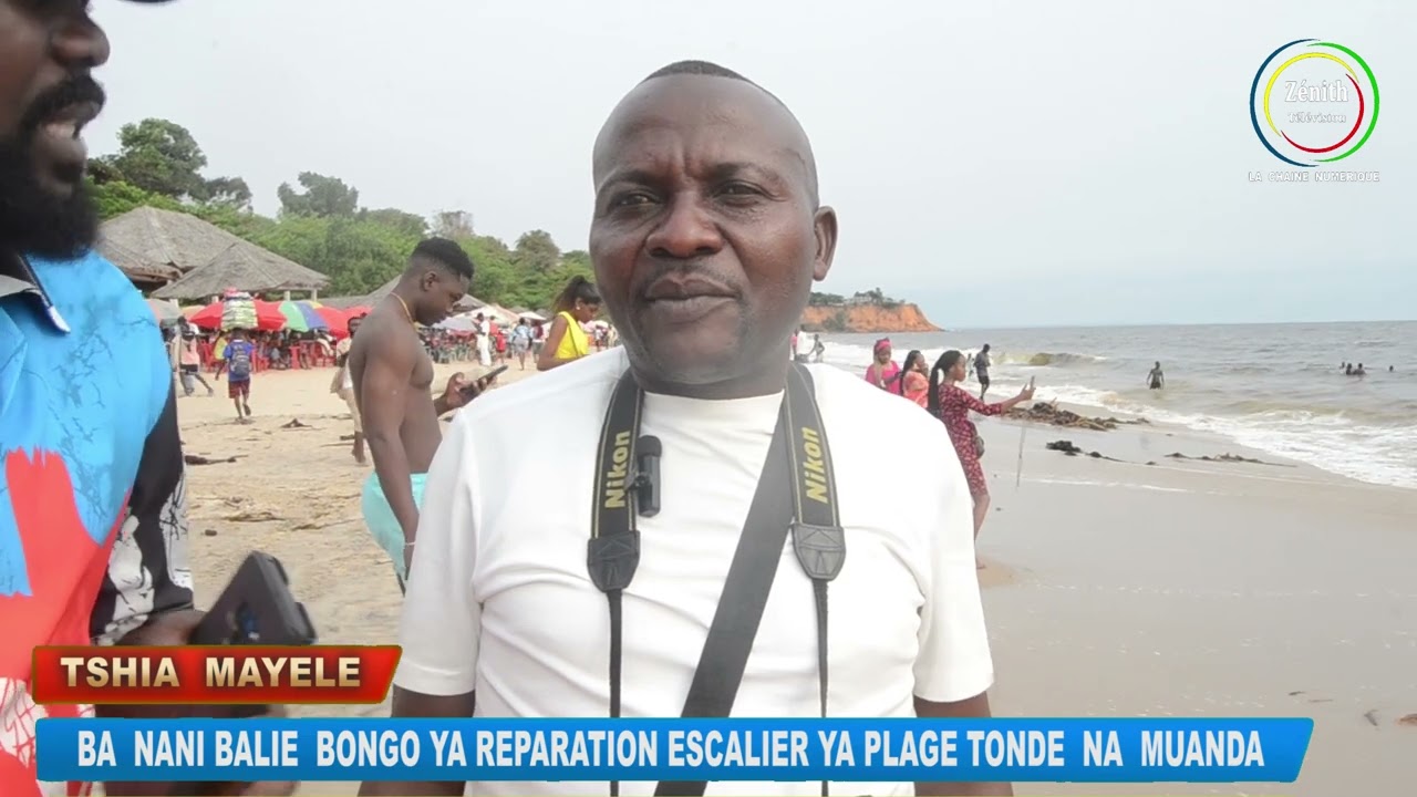 Bolanda Nani aliie mbongo ya construction de la plage Tonde à Muanda 