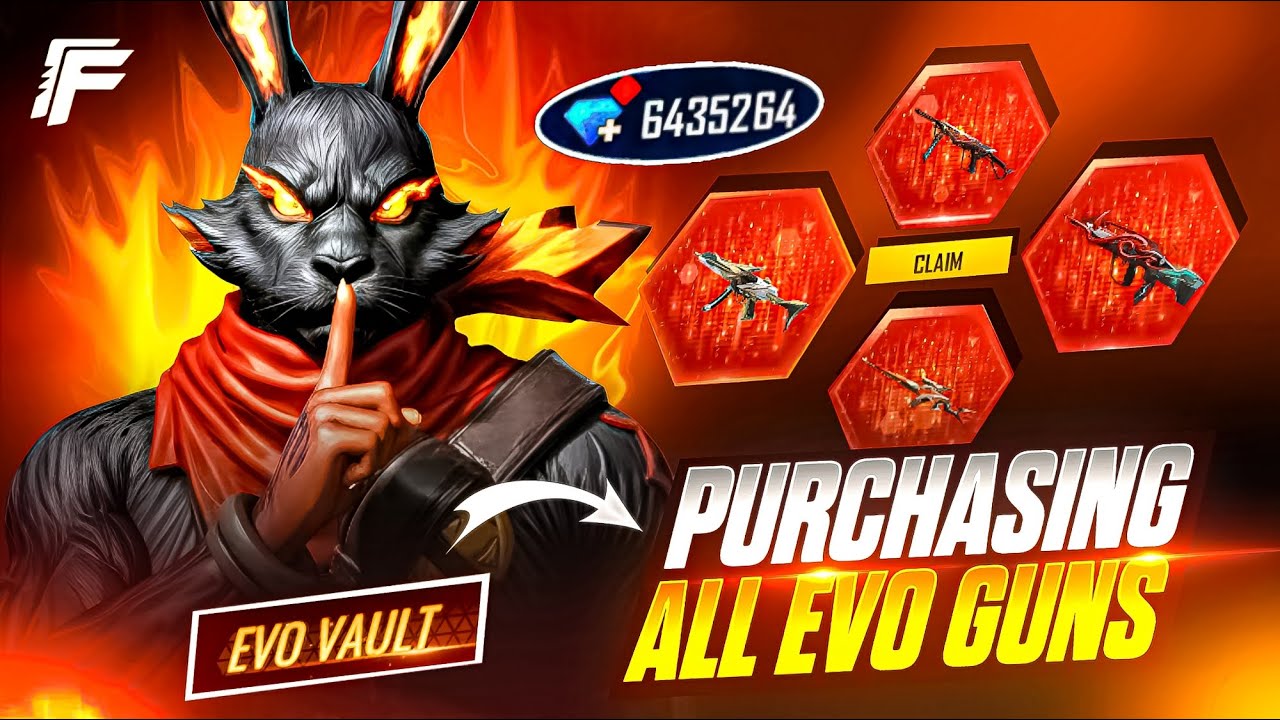 Finally Got My Dream EVO Guns 😱 Free Fire EVO Vault Opening