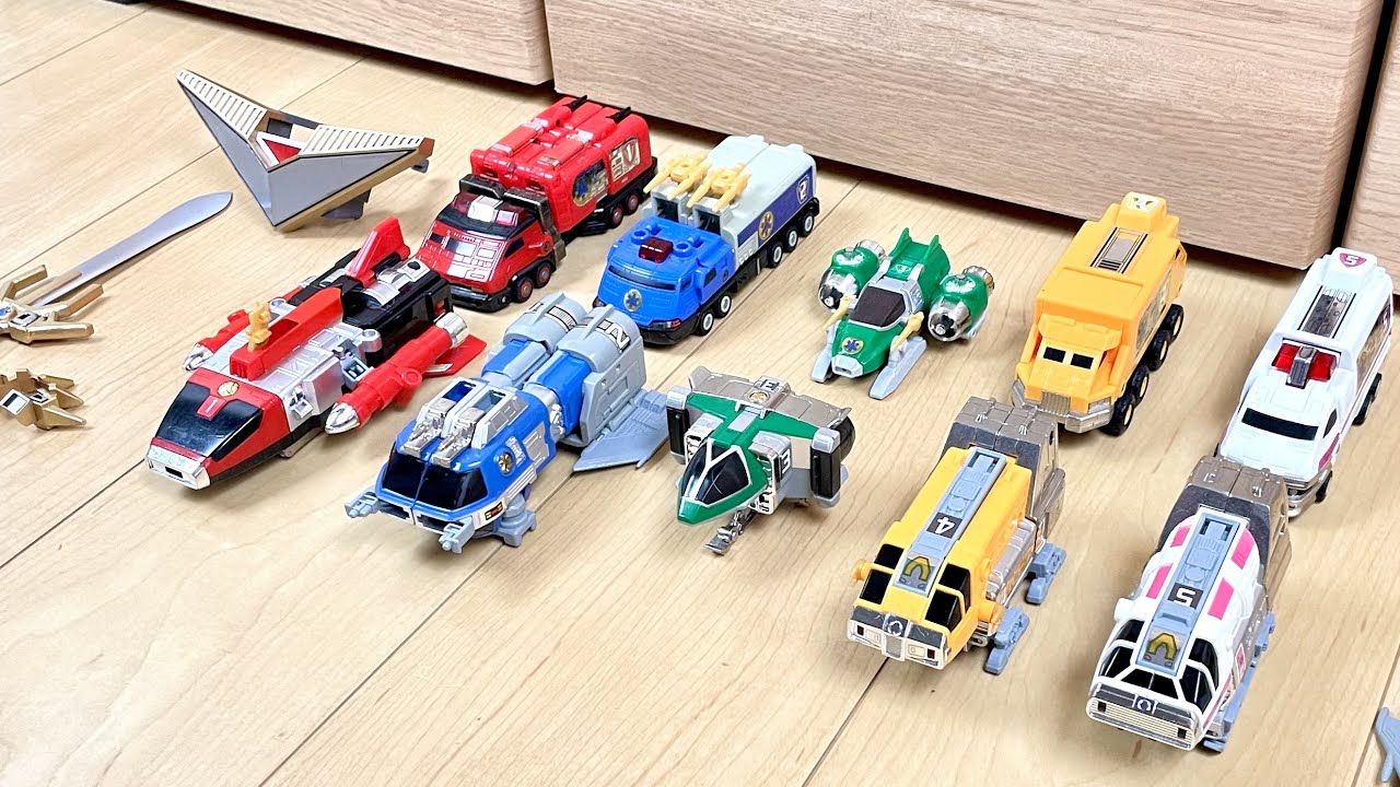 【PowerRangers LightseedRescue #4】🚀🚀🚀ここでしか見れない⁉︎ゴーゴーファイブのビクトリーマーズと超装光であそんでみた