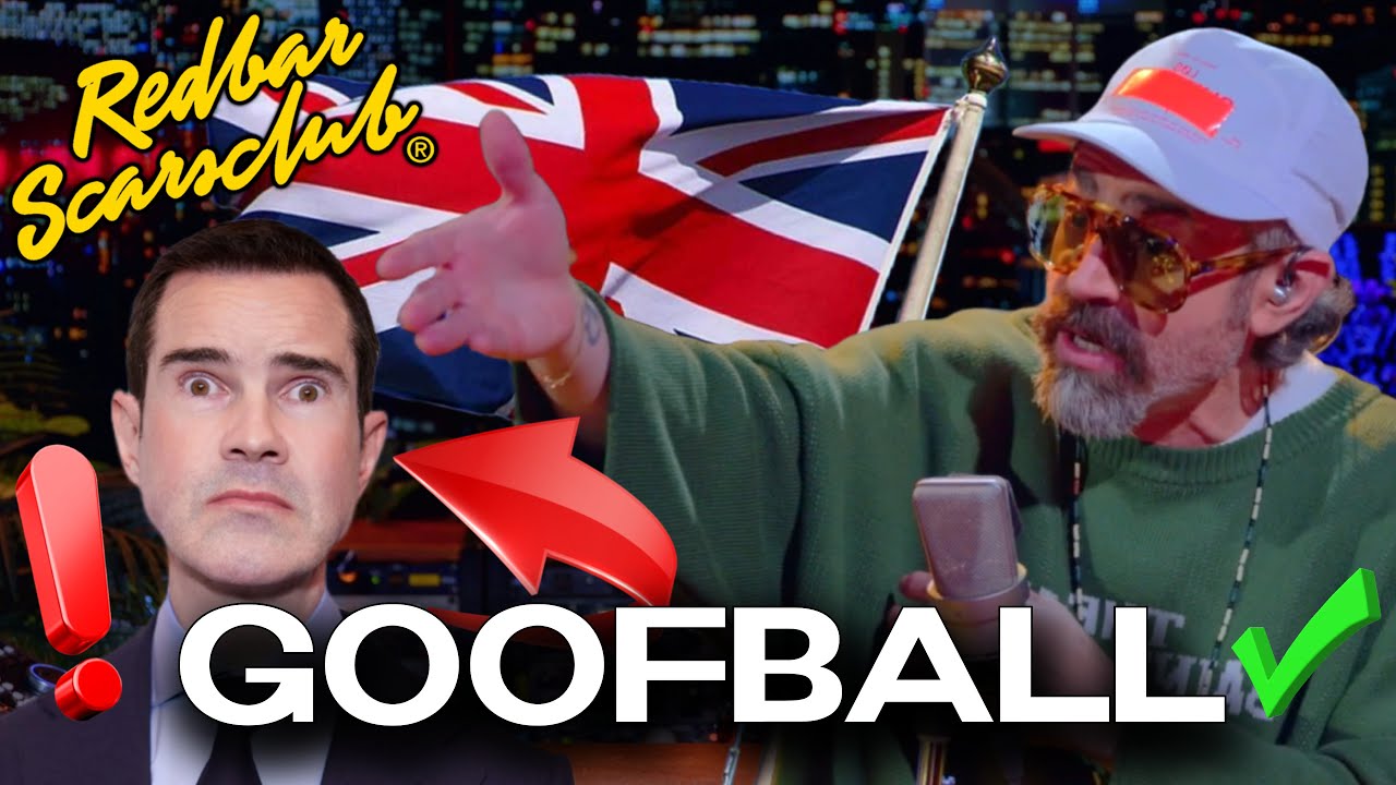 Redbar: Mike David EXPOSES Jimmy Carr's unbelievably outdated BOOMER HUMOR!