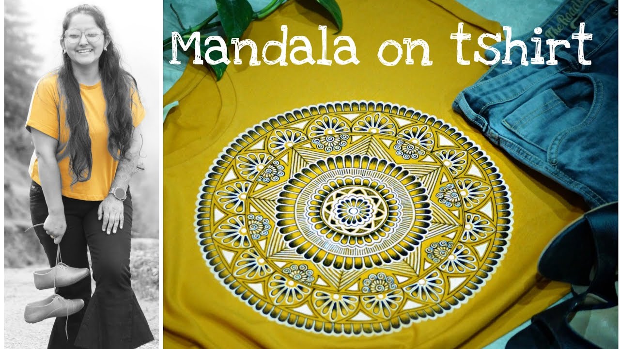 Mandala on tshirt