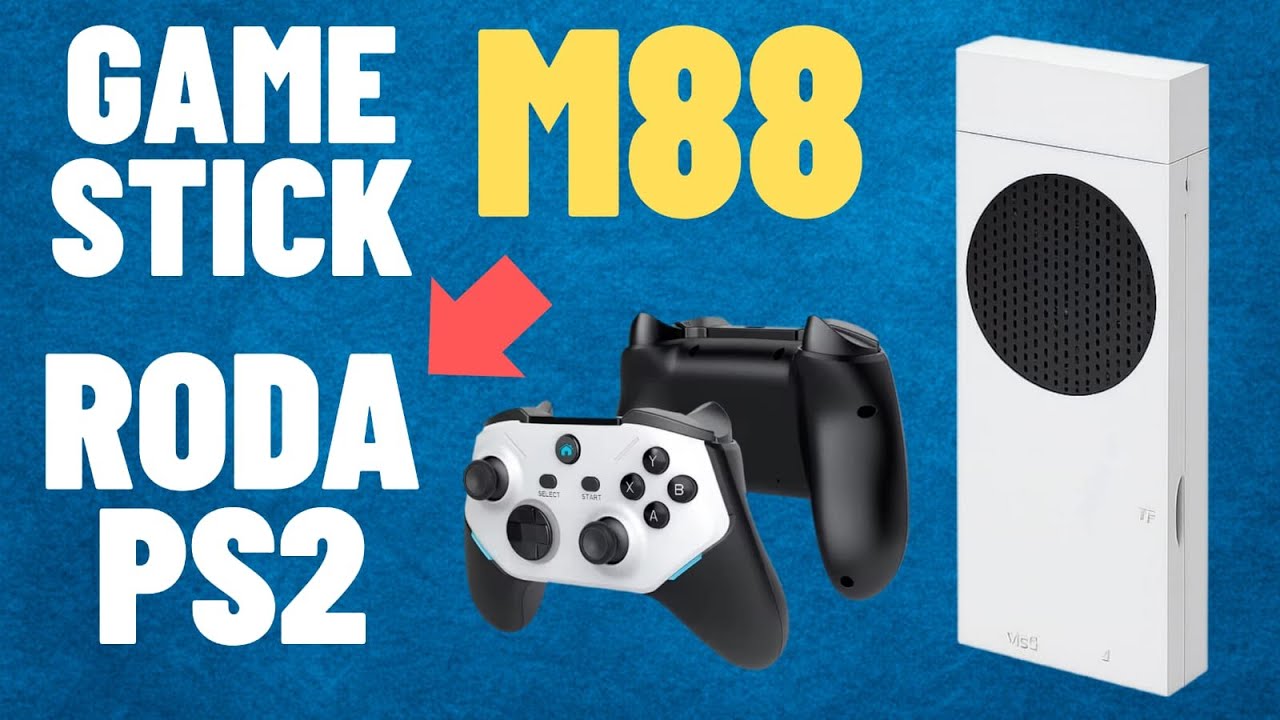 Game Stick M88: O Mais Potente Que Roda Até PS2!