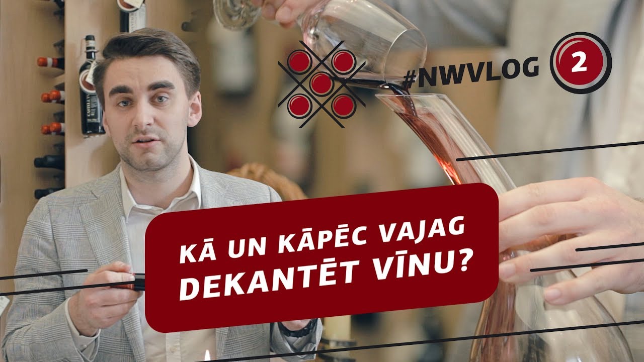 Kā un kāpēc vajag dekantēt vīnu? - Noble Wine blogs