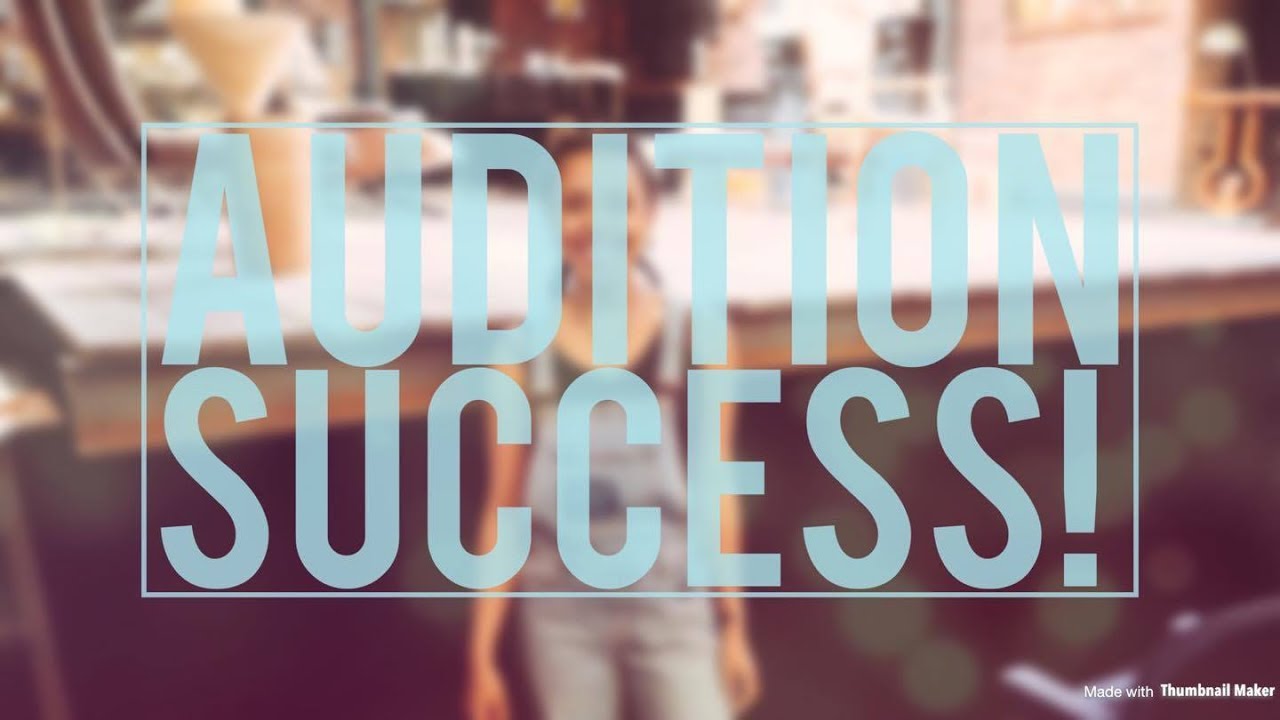 AUDITION SUCCESS. VLOG