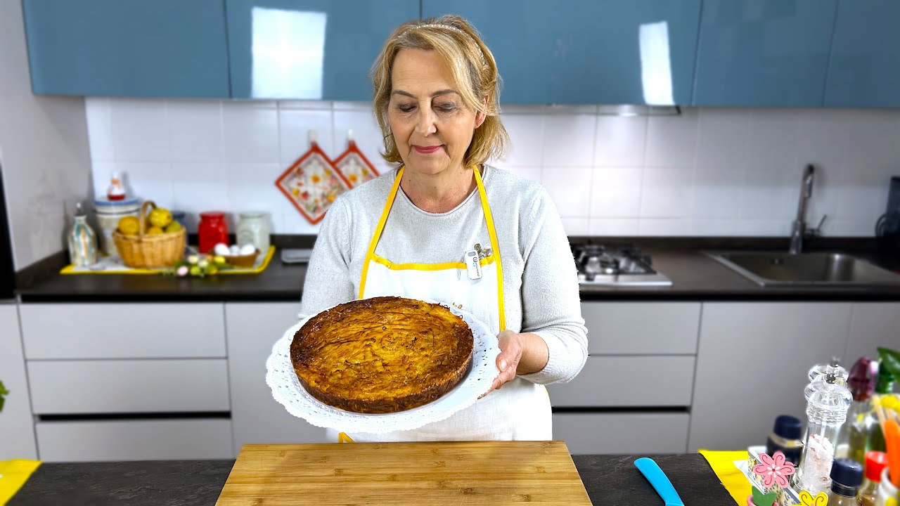 Сладкий итальянский макаронный пирог на Пасху ❤️