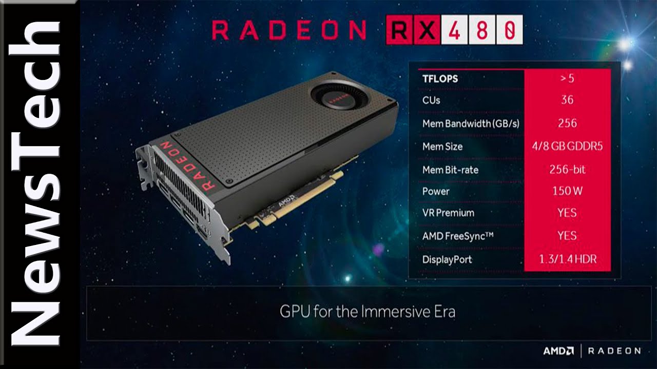 AMD contraataca a Pascal con Polaris 10 y su Radeon RX 480
