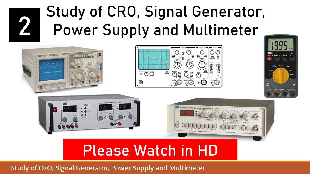 To Study Power supply and Multimeter
