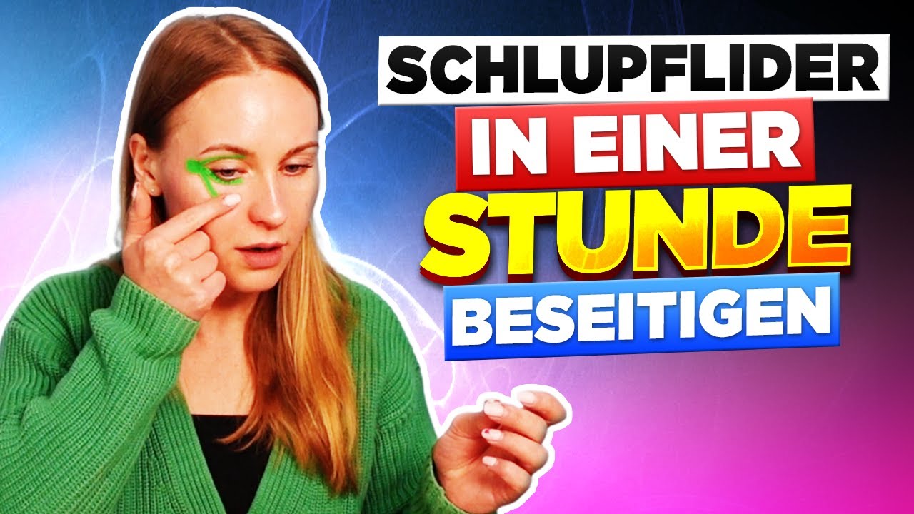 schlupflider Tape/ Tränensäcke wegbekommen /Schlupflider  entfernen