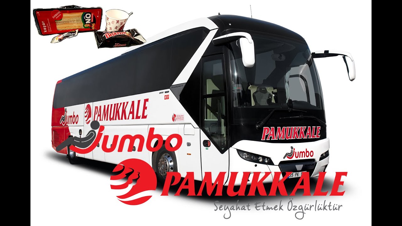 Pamukkale Seyahat Jumbo Non Stop İzmir - İstanbul Otobüs Yolculuğu, Neler İkram Ediliyor 1. Bölüm