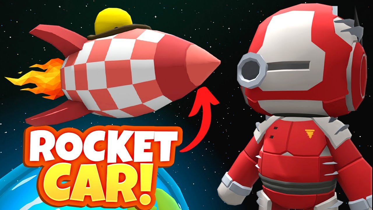 Unlocking the SECRET Rocket Car in the Wobbly Life Space Update!