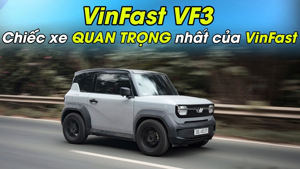 Nhìn lại VinFast VF 3 sau một năm bàn giao: Chiếc xe QUAN TRỌNG NHẤT của VinFast? | WhatcarVN