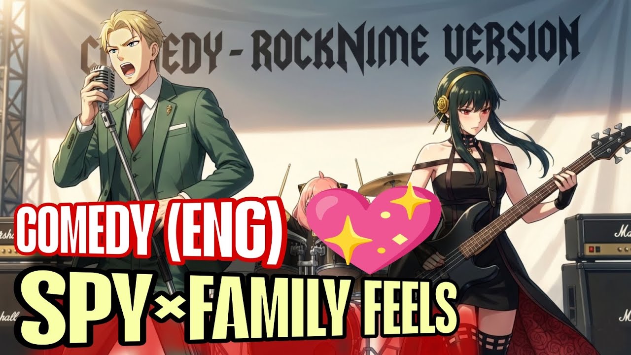 Comedy (English Version) – SPY×FAMILY ED | Cover by RockNime