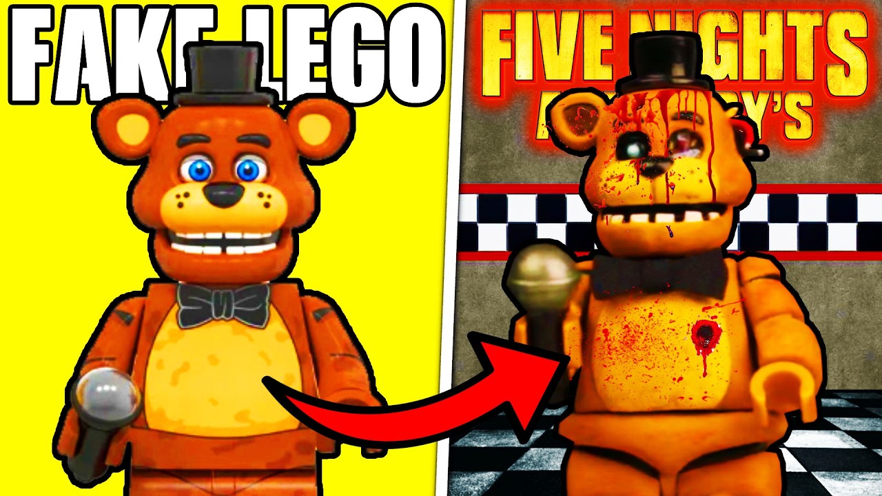 Я собрал ужасающие минифигурки LEGO по мотивам FNAF!?