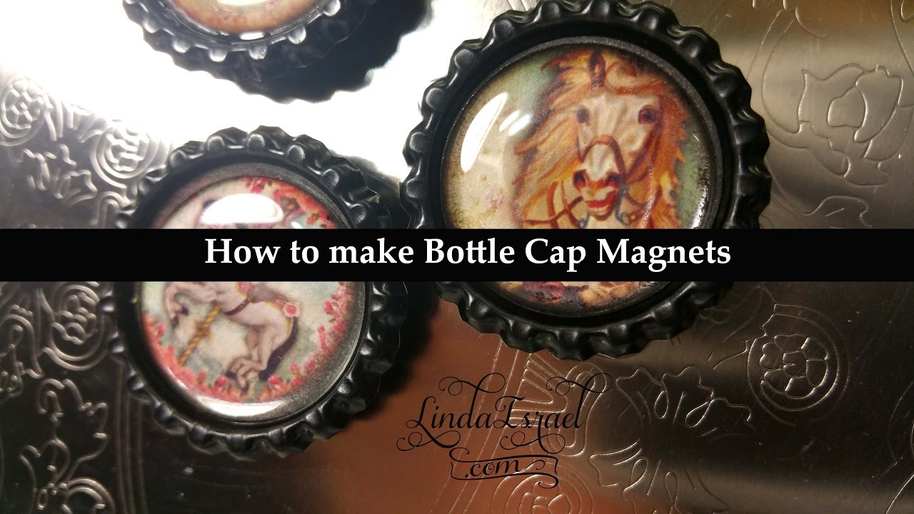 How to make Bottle Cap Magnets