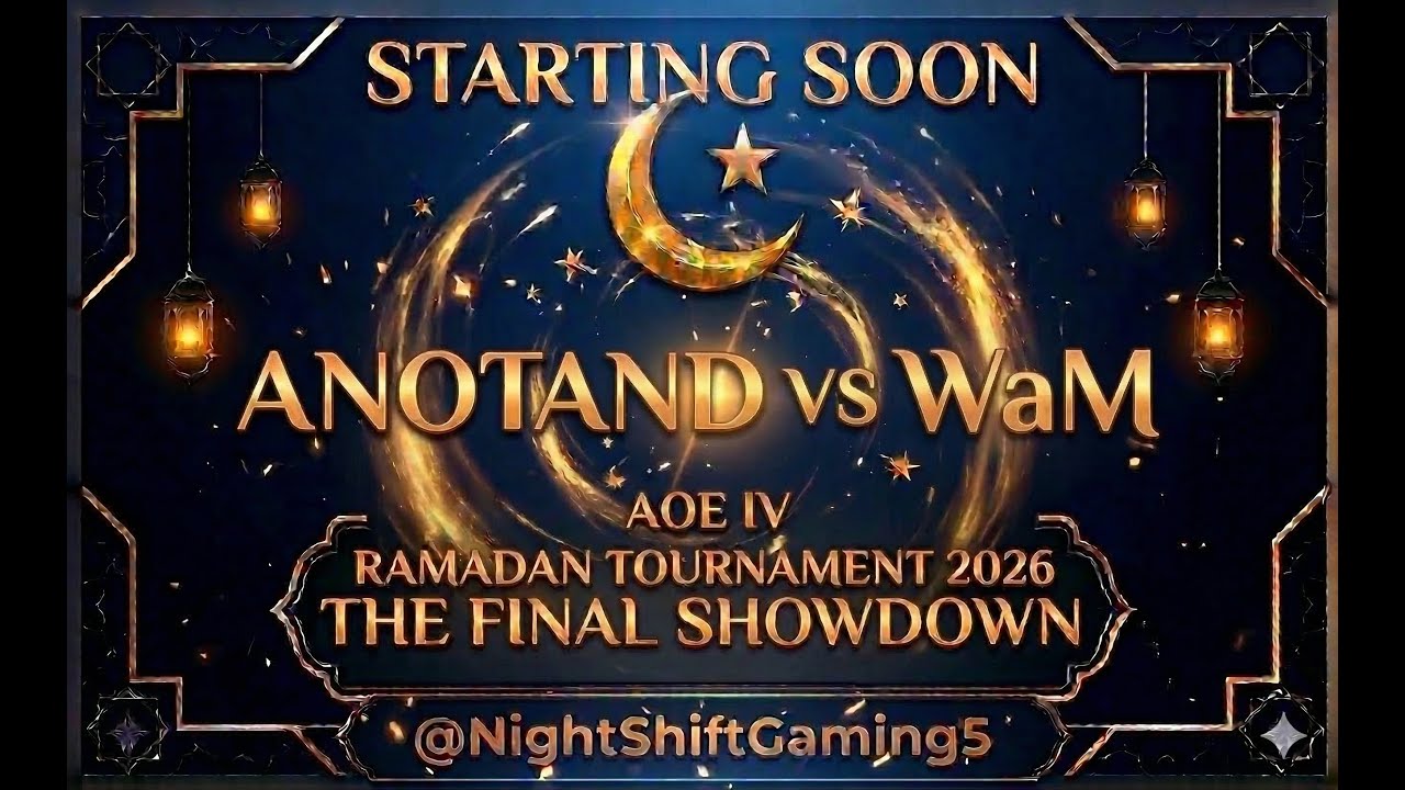 THE FINAL! ⚔️ Anotand vs. Wam | AOE IV Ramadan Tournament 2026