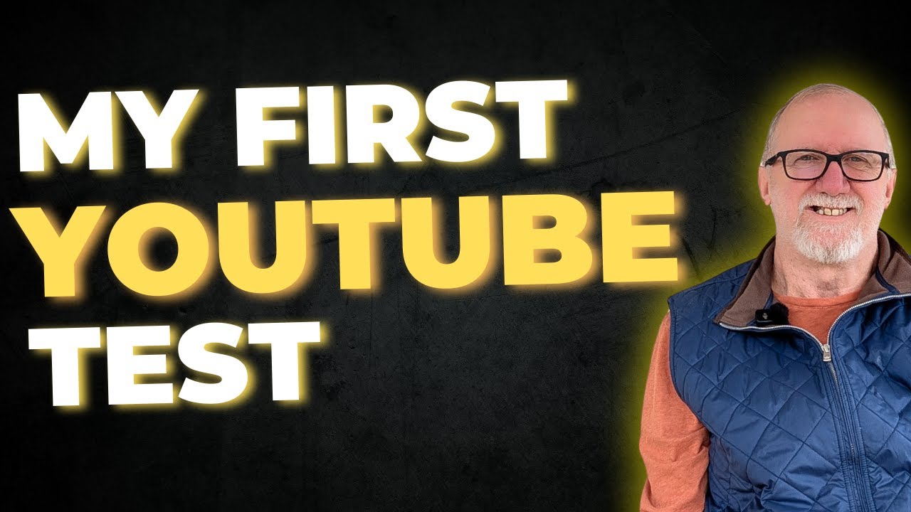 What I learned from My First YouTube Test