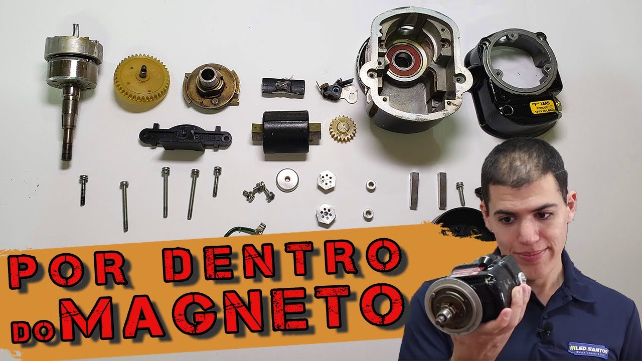 Por dentro de um magneto!! (desmontei um magneto, e olha no que deu)!!