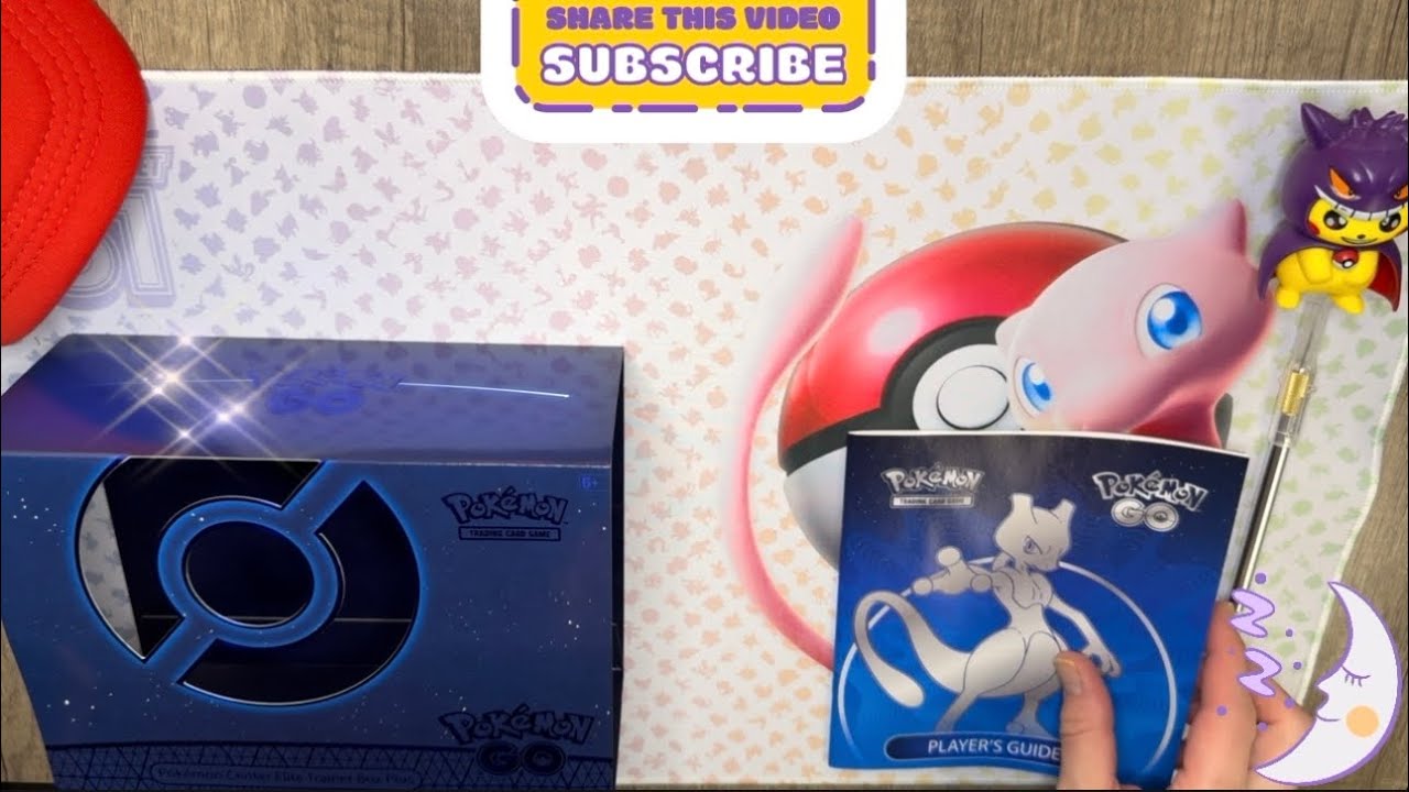 Pokemon ASMR | Unboxing 📦 Pokemon Go ETB+ Pt.2 - 😴 ( Whispers & Relaxation )