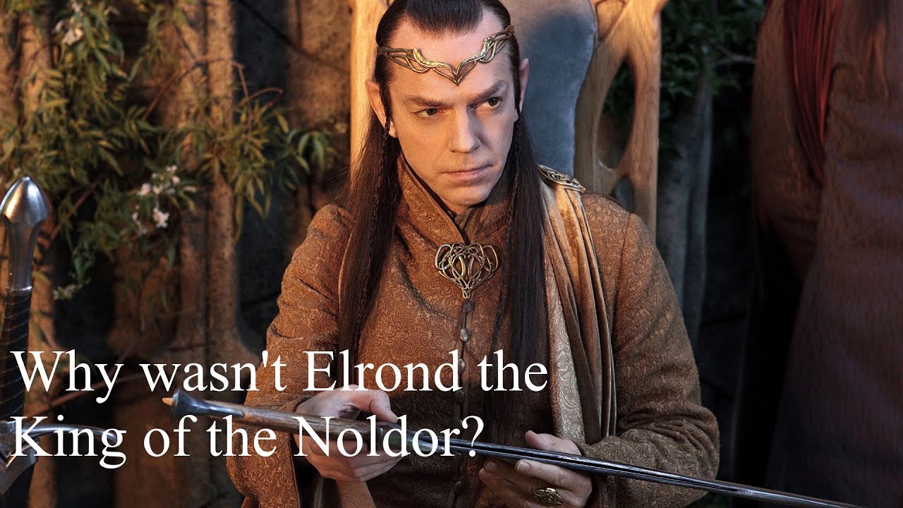 Why didn't Elrond become High King of the Noldor?
