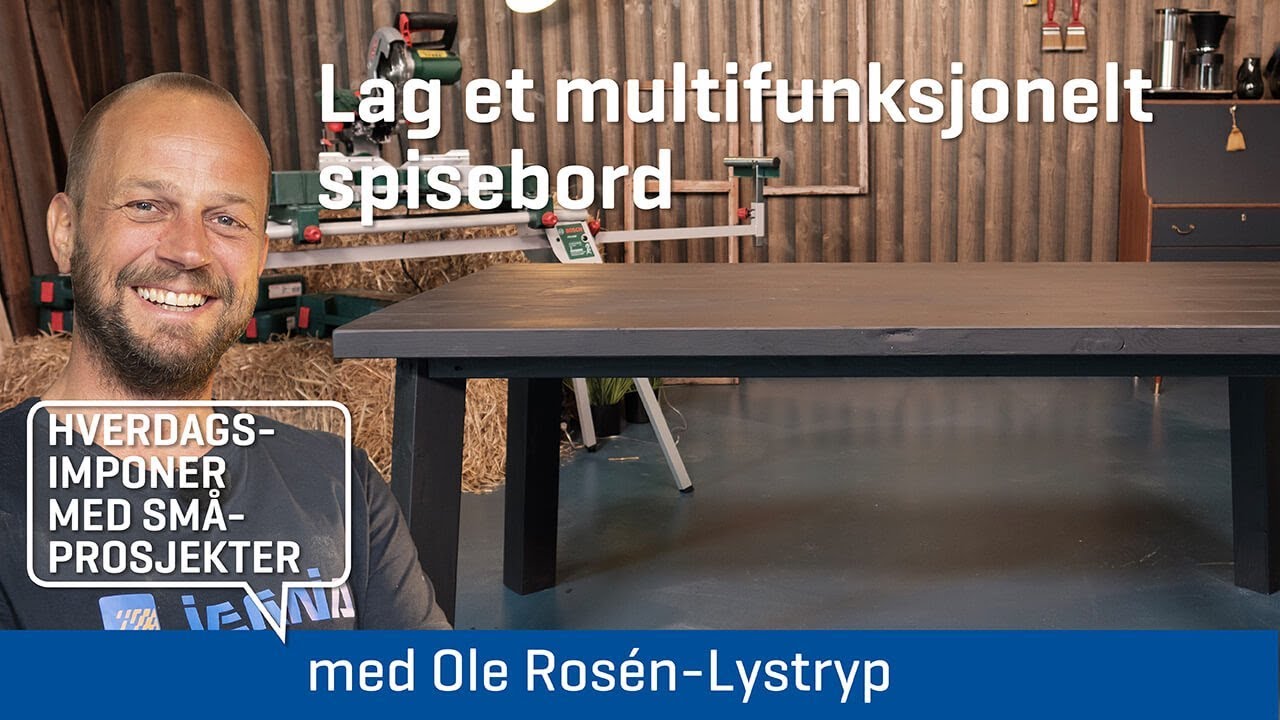 Ole lager ett bord