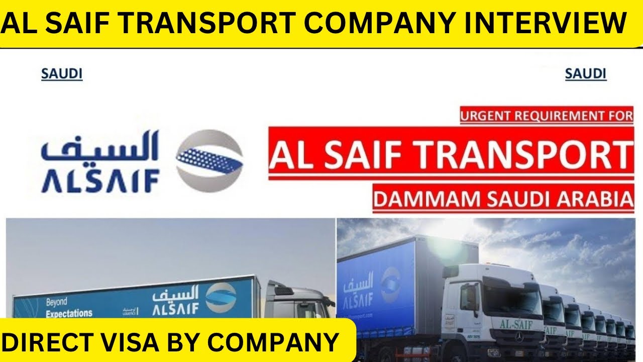 AL SAIF TRANSPORT COMPANY//INTERVIEW TRAILER DRIVER//DIRECT VISA BY COMPANY #justdailyvlog #trucking