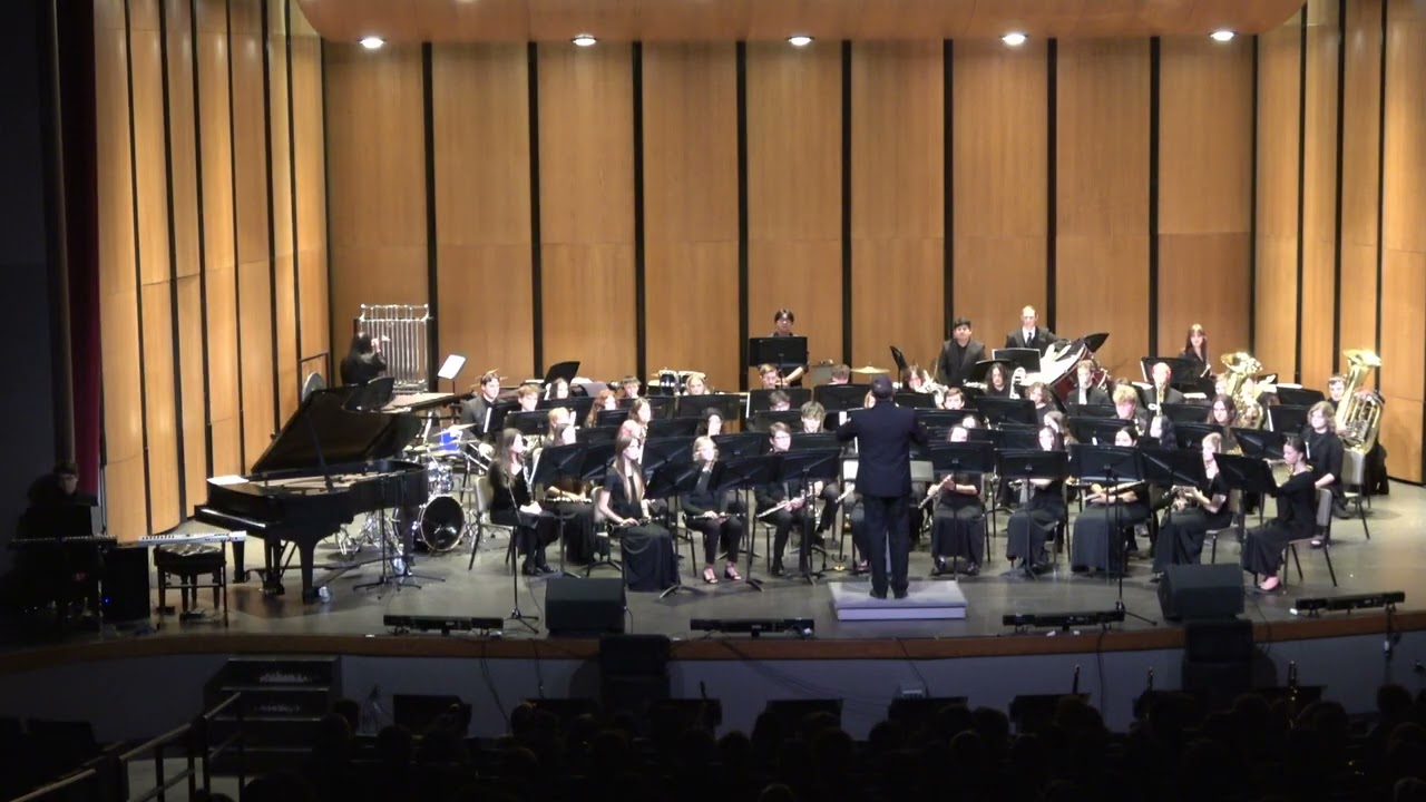 Grants Pass High School Wind Ensemble - Gloriosa - Future Cavemen Concert 2/11/26